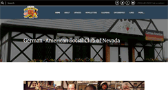 Desktop Screenshot of germanamericanclubnv.com